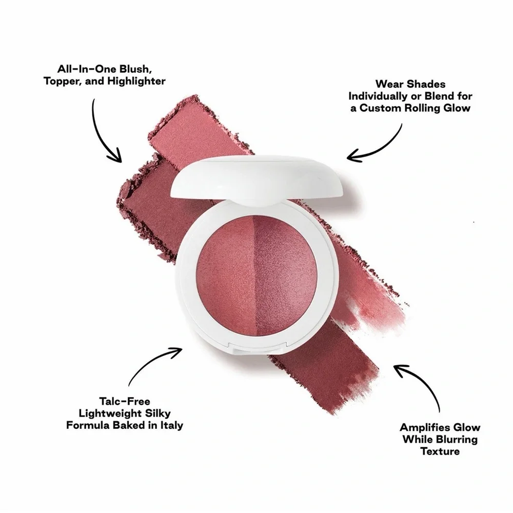✨ DIBS Beauty The Duet Baked Blush – Backstage ✨